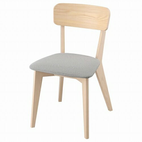IKEA (イケア)のIKEA イケア チェア アッシュ タルミーラ ホワイトグレー big50561041 LISABO リーサボー インテリア 寝具 収納 イス チェア ダイニングチェア おしゃれ シンプル 北欧 かわいい(チェア・椅子)