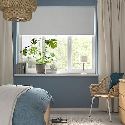 IKEA イケア 遮光ローラーブラインド ホワイト 180x155cm big60573741 FONSTERBLAD フォンステルブラード インテリア 収納 カーテン ブラインド ロールスクリーン おしゃれ シンプル 北欧 かわいい