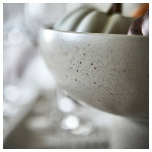 IKEA イケア サービングボウル ライトベージュ/オレンジブラウン 26 cm 3 ピース m10602128 HOSTAGILLEホスタジレ キッチン用品 食器 調理器具 配膳用品 キッチンファブリック お盆 トレー おしゃれ シンプル 北欧 かわいい