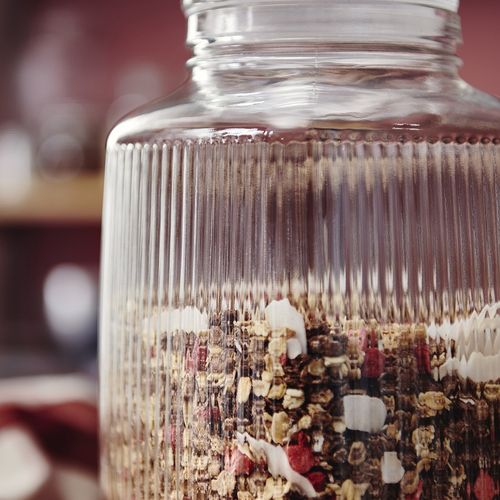 IKEA イケア ふた付き容器 クリアガラス 3 l m20598668 KOSSEBARショッセベール キッチン用品 食器 調理器具 保存容器 調味料入れ その他 おしゃれ シンプル 北欧 かわいい