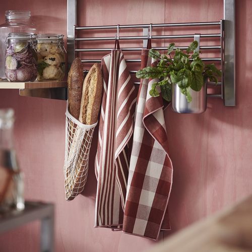 IKEA イケア キッチンクロス 柄ミックス 45x60 cm 2 ピース m40598549 KOSSEBARショッセベール キッチン用品 食器 調理器具 配膳用品 キッチンファブリック キッチンクロス おしゃれ シンプル 北欧 かわいい