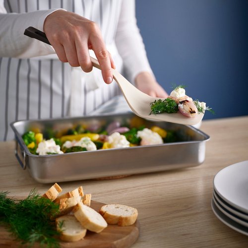 IKEA イケア ヘラ ライトベージュ/チャコール 32 cm m70599665 KNORRHANEクノールハネ キッチン用品 食器 調理器具 その他 おしゃれ シンプル 北欧 かわいい