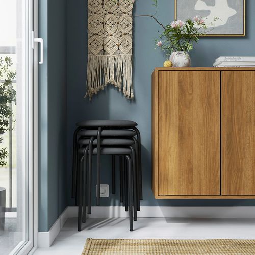 IKEA イケア スツール チャコール/レマルン チャコール m30605282 GULTARPグルタルプ インテリア 寝具 収納 イス チェア その他 おしゃれ シンプル 北欧 かわいい