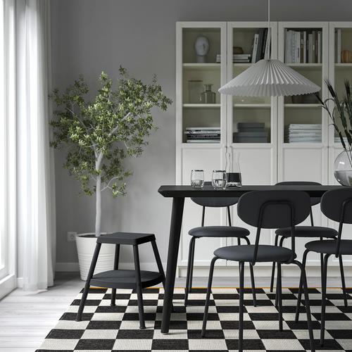 IKEA イケア ステップスツール 4面仕様 ブラックグレー m40586018 HADDARPハダルプ インテリア 寝具 収納 イス チェア その他 おしゃれ シンプル 北欧 かわいい