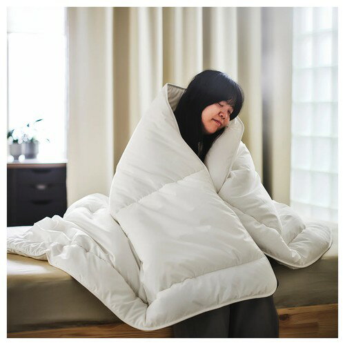 IKEA イケア 掛け布団 やや厚手 ダブル 200x200 cm m50607256 SKOGSFRAKENスコグスフレーケン インテリア 寝具 収納 寝具 掛け布団 おしゃれ シンプル 北欧 かわいい