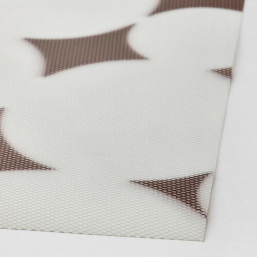 IKEA イケア ランチョンマット 模様入り ブラック/ホワイト 36x29 cm m10560859 VARKLYNNE ヴォルクリンネ