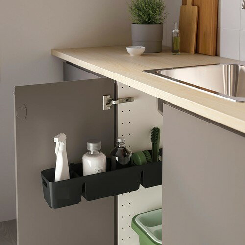 IKEA イケア スライダー 50x12ボックス用 チャコール m80580793 UPPDATERA ウップダテラ