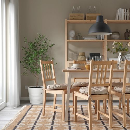 IKEA イケア チェアパッド ベージュ 38 cm m60612163 VIPPART ヴィッペールト