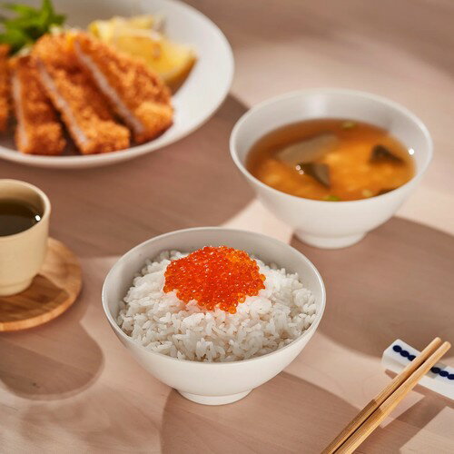 IKEA イケア 茶碗/小鉢 ホワイト 13 cm m50613790 HARMYNTA ハルミンタ