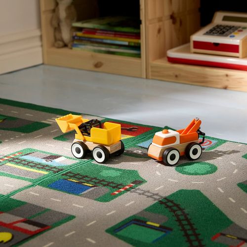 IKEA イケア ラグ グリーン 75x133 cm 75x133 cm m80615090 LILLABO リラブー