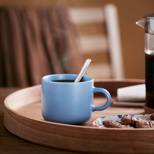 IKEA イケア マグ ブルー/ライラック 33 cl m90603690 TOBISFISK トビスフィスク