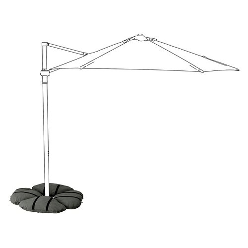 IKEA イケア サンドバッグ パラソル土台用 ダークグレー m50585853 IGGON イッゴーン
