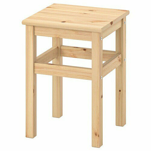 IKEA (イケア)の【あす楽】IKEA イケア スツール パイン材 32x32x45cm a00249331 ODDVAR オドヴァル イス チェア おしゃれ シンプル 北欧 かわいい 家具(チェア・椅子)