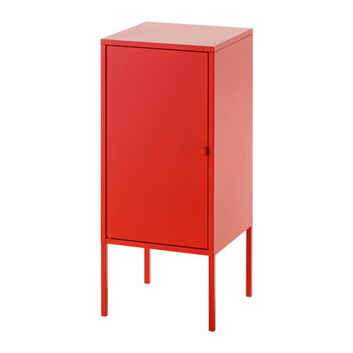 写真付きレビュー】IKEA イケア LIXHULT キャビネット メタル レッド 写真付きレビュー】IKEA イケア LIXHULT キャビネット メタル レッド