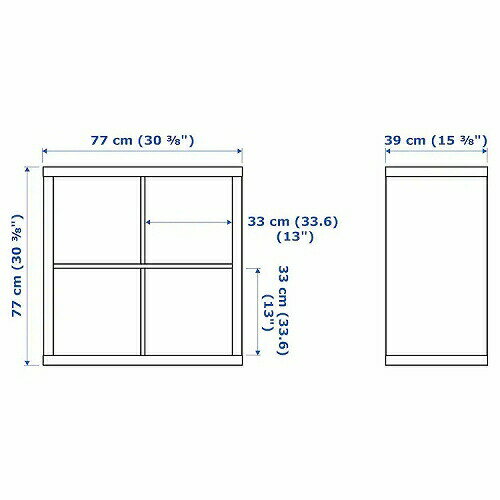 【あす楽】IKEA イケア シェルフユニット ホワイト 白 77x77cm b70351886 KALLAX カラックス インテリア 収納家具 本棚 オープンラック おしゃれ シンプル 北欧 かわいい