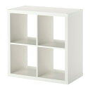 【あす楽】IKEA イケア シェルフユニット ホワイト 白 77x77cm b70351886 KALLAX カラックス インテリア 収納家具 本棚 オープンラック おしゃれ シンプル 北欧 かわいい