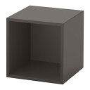 【あす楽】IKEA イケア キャビネット ダークグレー 35x35x35cm d30334592 EKET エーケト インテリア 収納家具 おしゃれ シンプル 北欧 かわいい