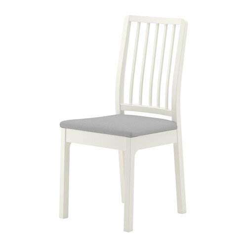 IKEA (イケア)の【あす楽】IKEA イケア チェア ホワイト 白 オッルスタ ライトグレー z40341016 EKEDALEN エーケダーレン イス ダイニングチェア おしゃれ シンプル 北欧 かわいい 家具(チェア・椅子)