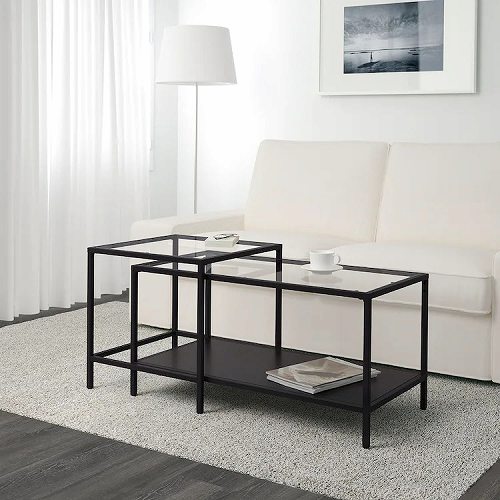 【あす楽】IKEA イケア ネストテーブル2点...の紹介画像2