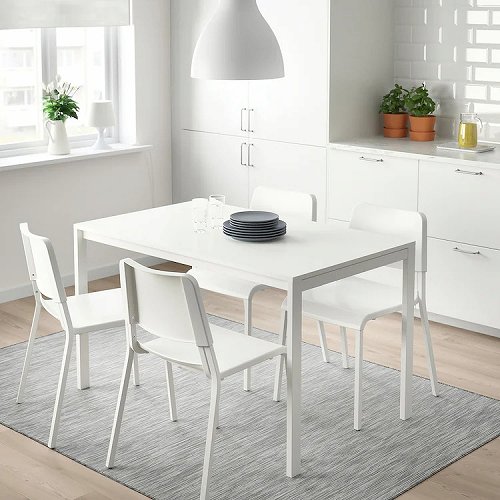 【あす楽】IKEA イケア チェア ホワイト 白 z70350938 TEODORES テオドレス イス ダイニングチェア おしゃれ シンプル 北欧 かわいい 家具