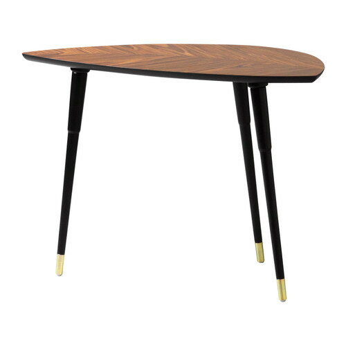 IKEA イケア サイドテーブル ミディアムブラウン 茶 77x39cm 80253989 LOVBACKEN ローヴバッケン 寝具 収納 ナイトテーブル おしゃれ シンプル 北欧 かわいい 家具の写真