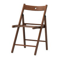 IKEA イケア 折りたたみチェア ブラウン a90222445 TERJE テリエ イス ダイニングチェア おしゃれ シンプル 北欧 かわいい 家具