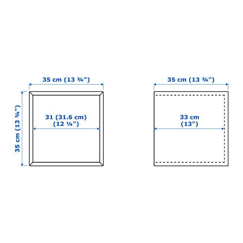 【あす楽】IKEA イケア キャビネット ホワイトステインオーク調 35x35x35cm n00428851 EKET エーケト インテリア 収納家具 おしゃれ シンプル 北欧 かわいい