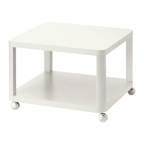 【あす楽】IKEA イケア サイドテーブル キャスター付き ホワイト 白 64x64cm z40295929 TINGBY ティングビー 寝具 収納 ナイトテーブル おしゃれ シンプル 北欧 かわいい 家具