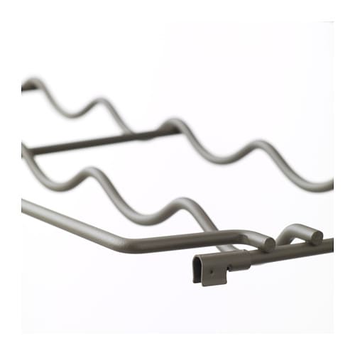 IKEA イケア ボトルラック グレー z60310212 IVAR イーヴァル 収納家具 キッチン収納 食器棚 キッチンボード おしゃれ シンプル 北欧 かわいい 部品