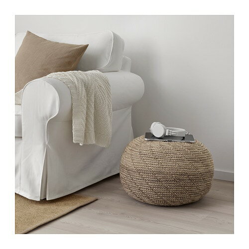 IKEA イケア プーフ ベージュ 33x45cm z70385315 SANDARED サンダレード ソファ オットマン おしゃれ シンプル 北欧 かわいい 家具 クッション