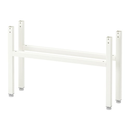 IKEA (イケア)の【あす楽】IKEA イケア キャビネット用 脚 2本 ホワイト 白 29cm z90363633 HALLAN ヘッラン インテリア 収納家具 おしゃれ シンプル 北欧 かわいい(リビング収納)