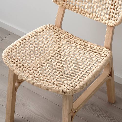 IKEA イケア チェア ライトバンブー m10449264 VOXLOV ヴォックスローヴ イス ダイニングチェア おしゃれ シンプル 北欧 かわいい 家具