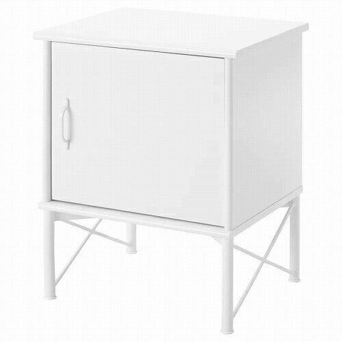 IKEA (イケア)の【あす楽】IKEA イケア ベッドサイドテーブル ホワイト 白 45x58cm m50378679 MUSKEN ムスケン 寝具 収納 ナイトテーブル おしゃれ シンプル 北欧 かわいい 家具(テーブル)
