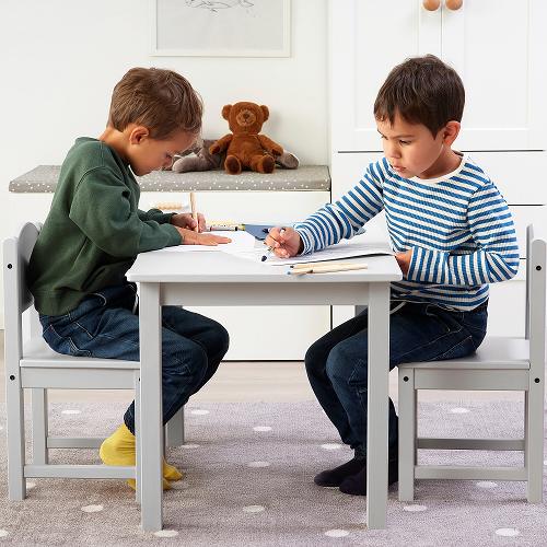 【あす楽】IKEA イケア 子ども用チェア グレー m70494017 SUNDVIK スンドヴィーク 子供部屋用インテリア イス おしゃれ シンプル 北欧 かわいい ベビー 家具