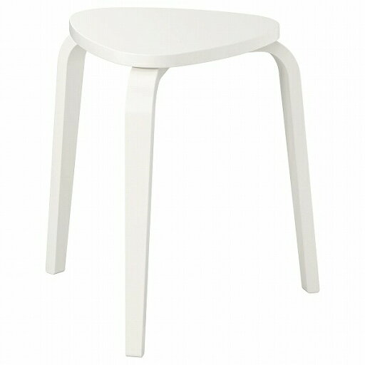 IKEA (イケア)のIKEA イケア スツール ホワイト 白 n80491532 KYRRE シルレ イス チェア おしゃれ シンプル 北欧 かわいい 家具(チェア・椅子)