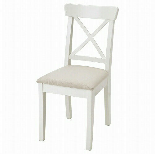 IKEA (イケア)の【あす楽】IKEA イケア チェア ホワイト ハーラルプ ベージュ n90473066 INGOLF インゴルフ イス ダイニングチェア おしゃれ シンプル 北欧 かわいい 家具(チェア・椅子)
