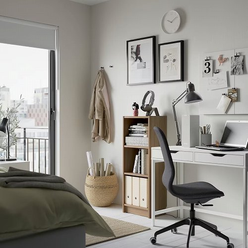 IKEA イケア 本棚 オーク調 40x28x106cm m30527864 BILLY ビリー インテリア 収納家具 ラック おしゃれ シンプル 北欧 かわいい