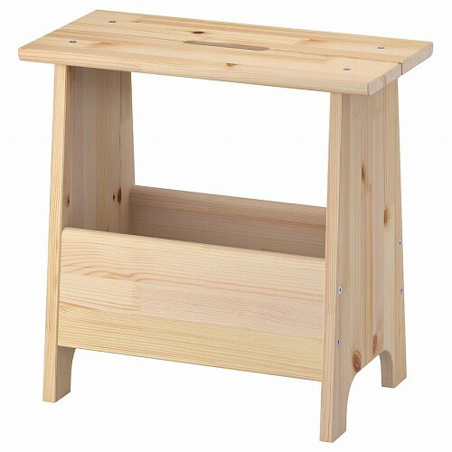 IKEA (イケア)の【あす楽】IKEA イケア スツール 収納付 パイン材 m40501321 PERJOHAN ペルヨハン イス チェア おしゃれ シンプル 北欧 かわいい ベッド 家具(チェア・椅子)