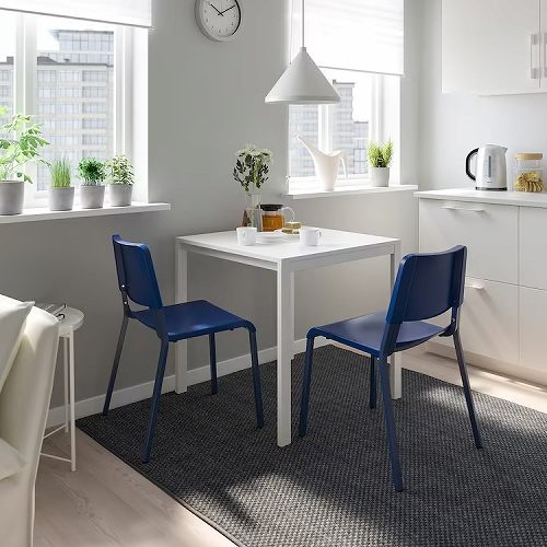 【あす楽】IKEA イケア チェア ブルー m70530628 TEODORES テオドレス インテリア 家具 イス 椅子 ダイニングチェア おしゃれ シンプル 北欧 かわいい