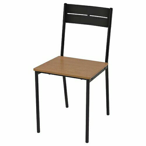 IKEA (イケア)の【あす楽】IKEA イケア チェア ブラック 黒 ブラウンステイン m80388653 SANDSBERG サンドスベリ インテリア 家具 イス 椅子 ダイニングチェア おしゃれ シンプル 北欧 かわいい(チェア・椅子)