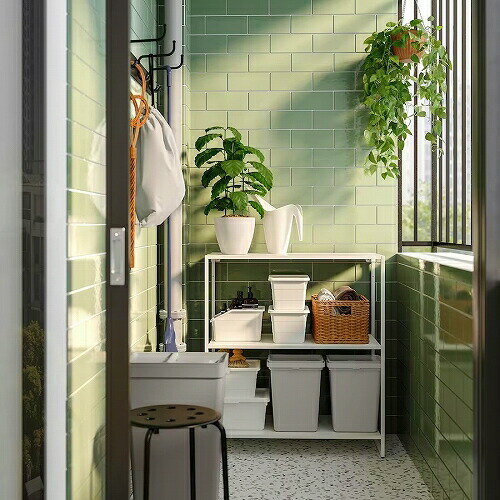 IKEA イケア 棚板 メタル 室内 屋外用 ホワイト 77x40cm m00512171 JOSTEIN ヨースタイン インテリア 収納家具用部品 パーツ おしゃれ シンプル 北欧 かわいい 部品