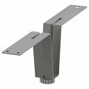 IKEA イケア サポート脚 グレー 10cm m20293605 BESTA ベストー 収納家具用部品 パーツ おしゃれ シンプル 北欧 かわいい 部品