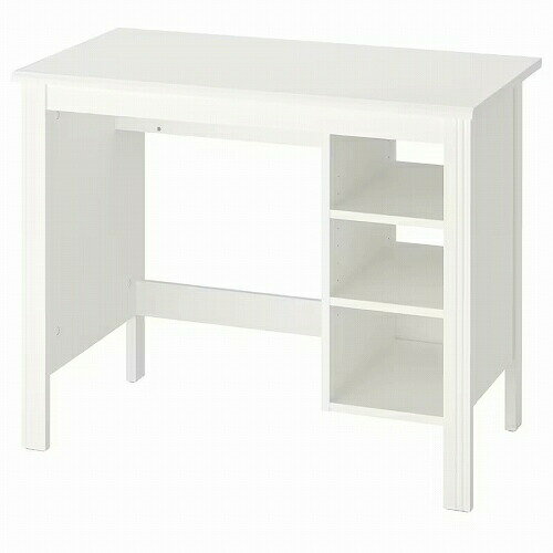 IKEA (イケア)の【あす楽】IKEA イケア デスク ホワイト 90x52cm m20439764 BRUSALI ブルサリ インテリア 家具 デスク 机 パソコンデスク おしゃれ シンプル 北欧 かわいい(机・デスク)