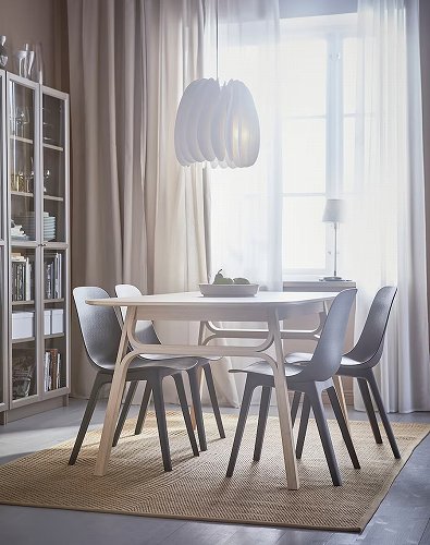 【あす楽】IKEA イケア チェア チャコール m30457314 ODGER オドゲル インテリア 家具 イス 椅子 ダイニングチェア おしゃれ シンプル 北欧 かわいい