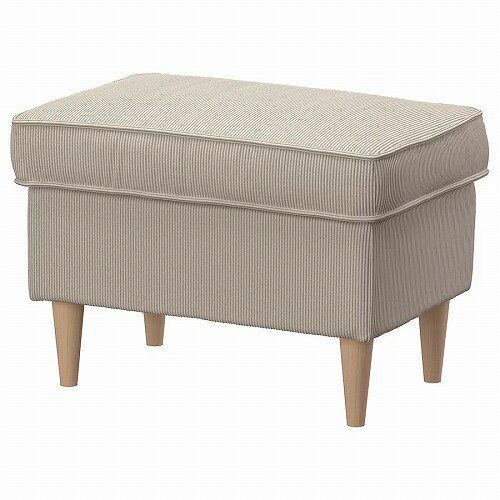 IKEA イケア オットマン ケーリンゲ ベージュ m30492807 STRANDMON ストランドモン インテリア 家具 ソファ 椅子 おしゃれ シンプル 北欧 かわいい