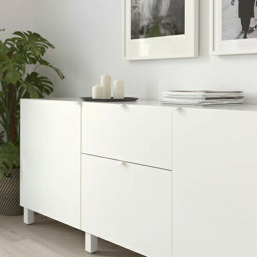 IKEA イケア 取っ手 ホワイト 白 40mm 2ピース m40334313 BILLSBRO ビルスブロ インテリア 収納家具用部品 パーツ おしゃれ シンプル 北欧 かわいい部品