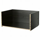 【あす楽】IKEA イケア 引き出しフレーム ブラックブラウン 60x25x40cm m50351359 BESTA ベストー 収納家具用部品 パーツ おしゃれ シンプル 北欧 かわいい 部品