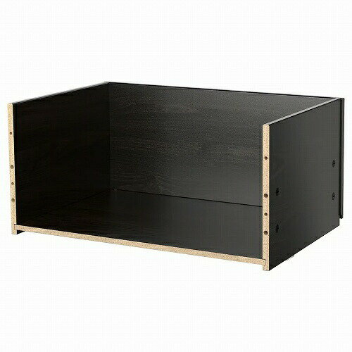 IKEA (イケア)の【あす楽】IKEA イケア 引き出しフレーム ブラックブラウン 60x25x40cm m50351359 BESTA ベストー 収納家具用部品 パーツ おしゃれ シンプル 北欧 かわいい 部品(リビング収納)