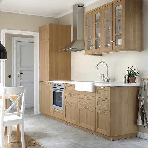 IKEA イケア 前脚 オーク 8cm m50503715 VEDHAMN ヴェードハムン インテリア 収納家具用部品 パーツ おしゃれ シンプル 北欧 かわいい 部品