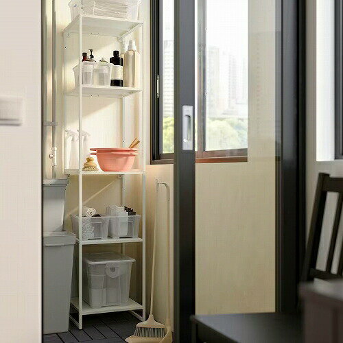 IKEA イケア 棚板 メタル 室内 屋外用 ホワイト 37x40cm m50512164 JOSTEIN ヨースタイン インテリア 収納家具用部品 パーツ おしゃれ シンプル 北欧 かわいい 部品